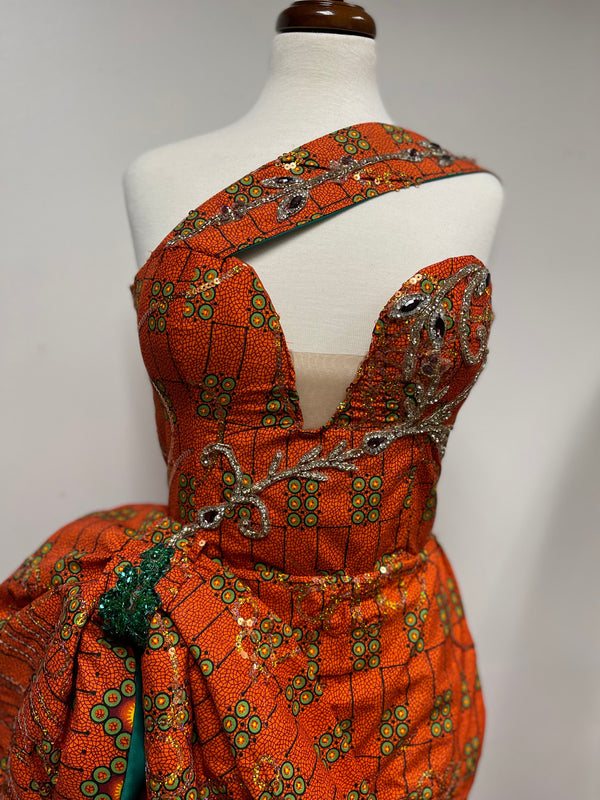 Orange Stand out piece