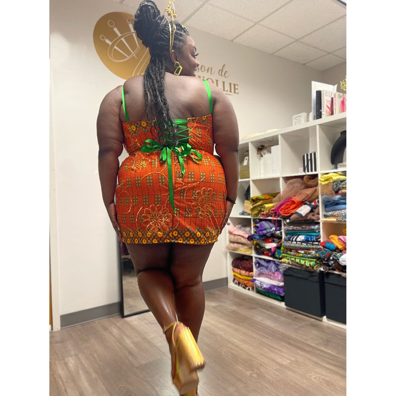 Orange Stand out piece