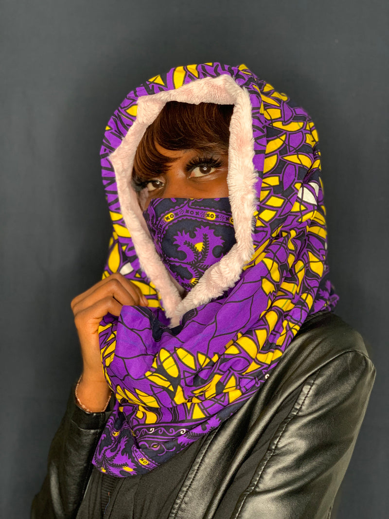 Mizizi Infinity scarf + matching mask