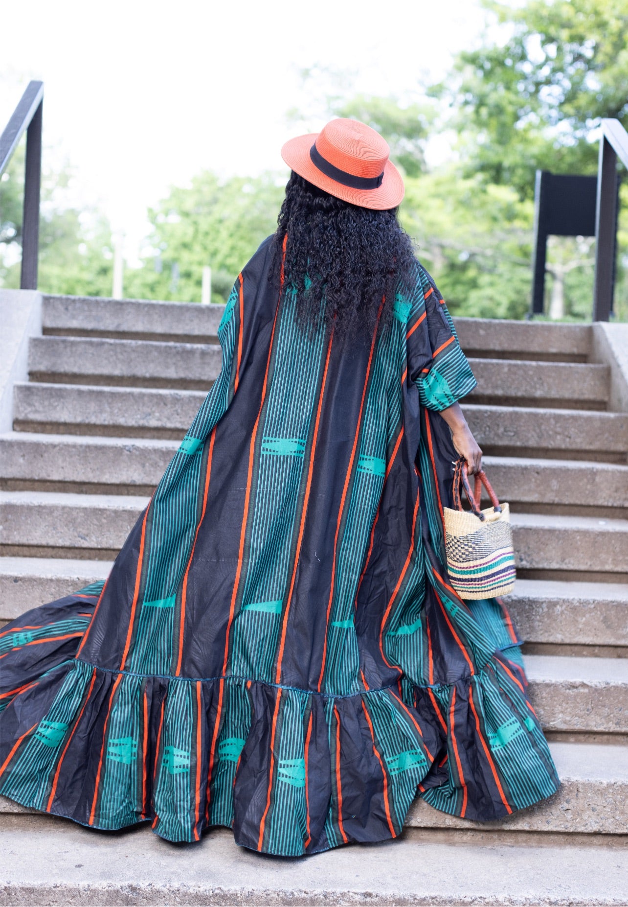 Tuloom ruffled oversized kimono