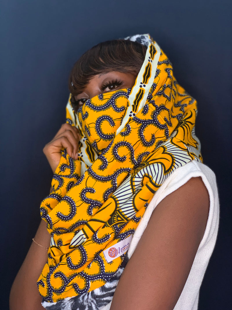 Mizizi Infinity scarf + matching mask